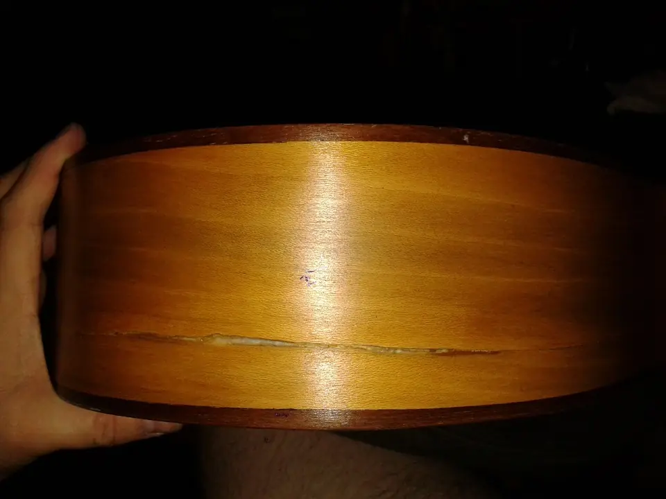 Ultima Restauración de guitarra Criolla, fotos propias