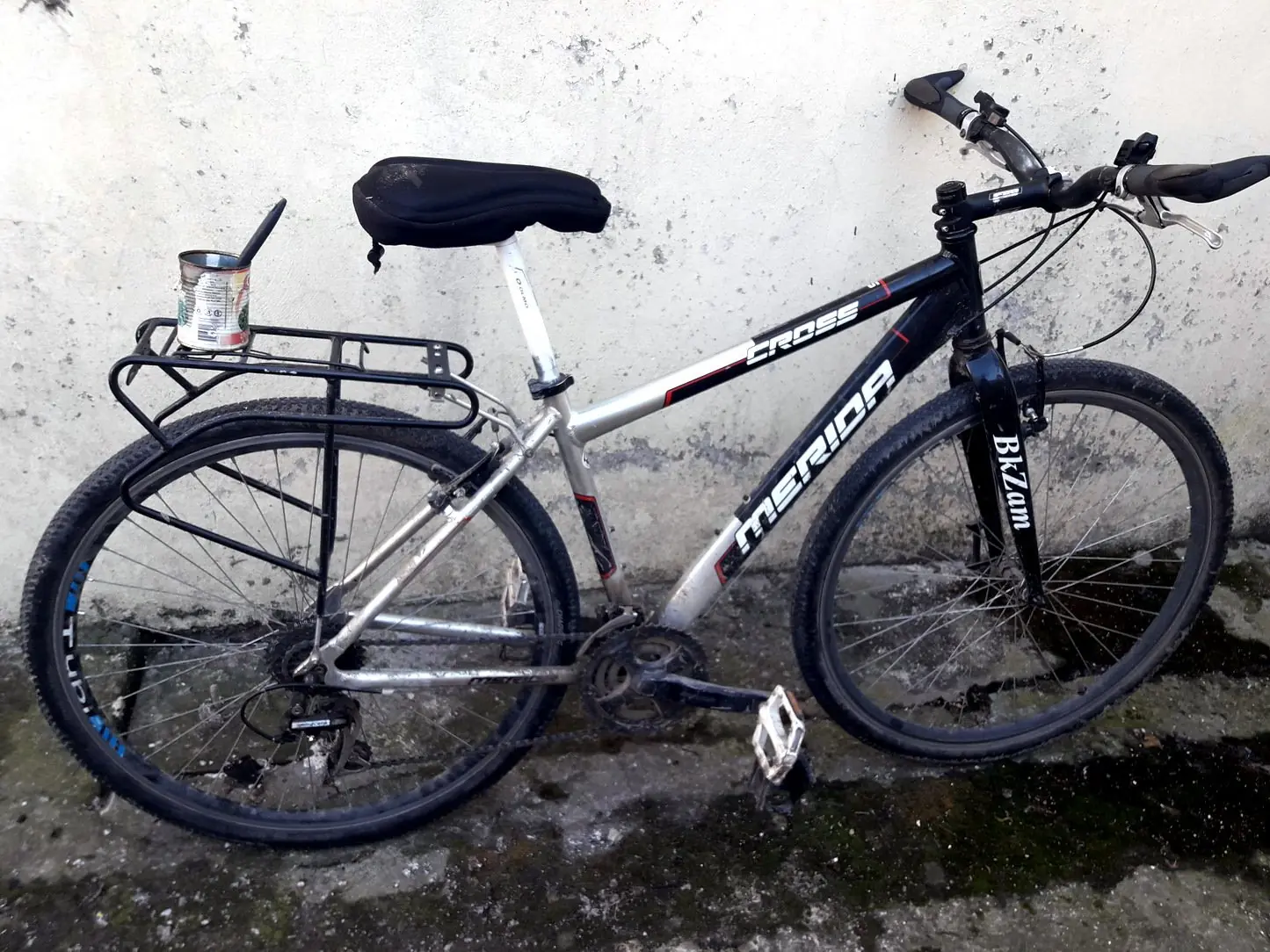 Te enseño a lavar tu bicicleta, en casa