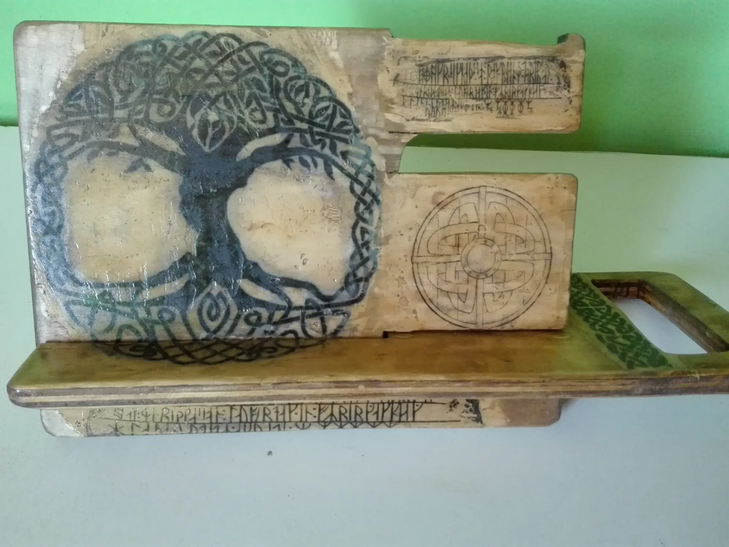 Me Hice una Repisa de Madera personalizada