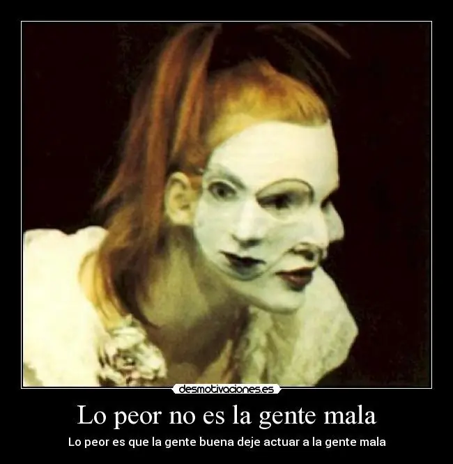 Rasgos de una persona ruin
