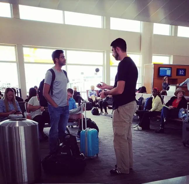 Situaciones alocadas que se pueden ver en un aeropuerto
