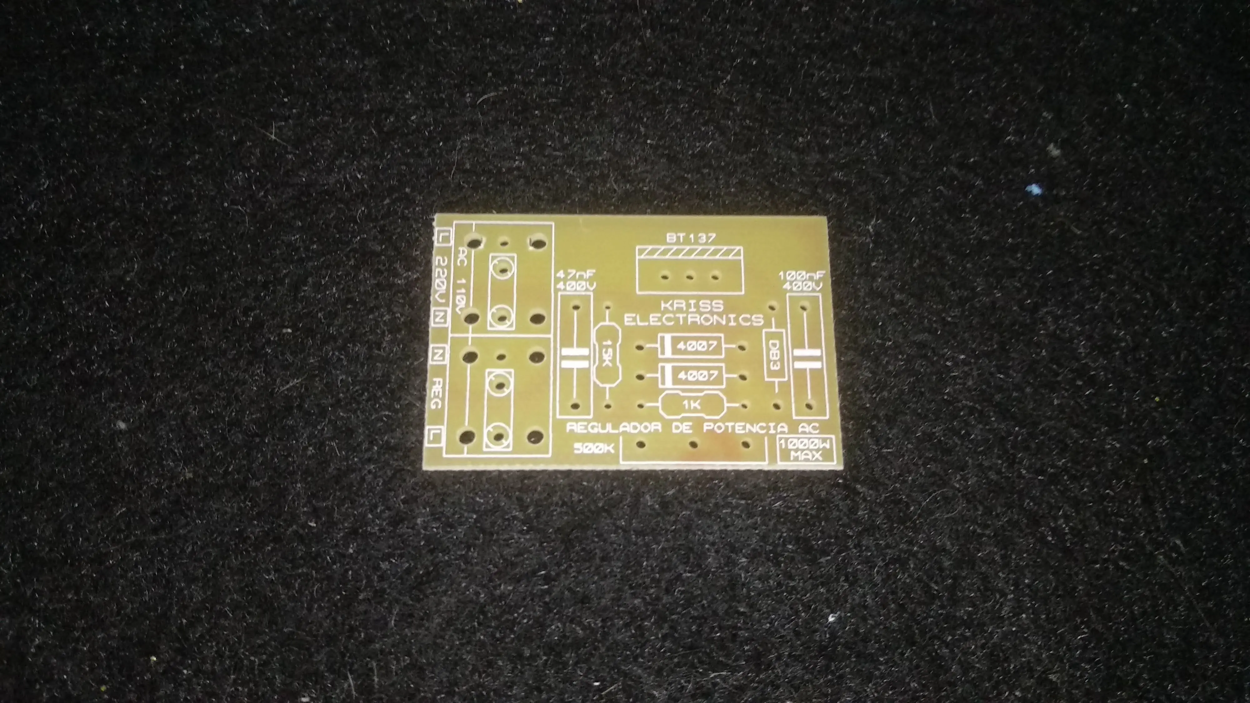 Regulador de Temperatura para Cautín Ver. 2.0