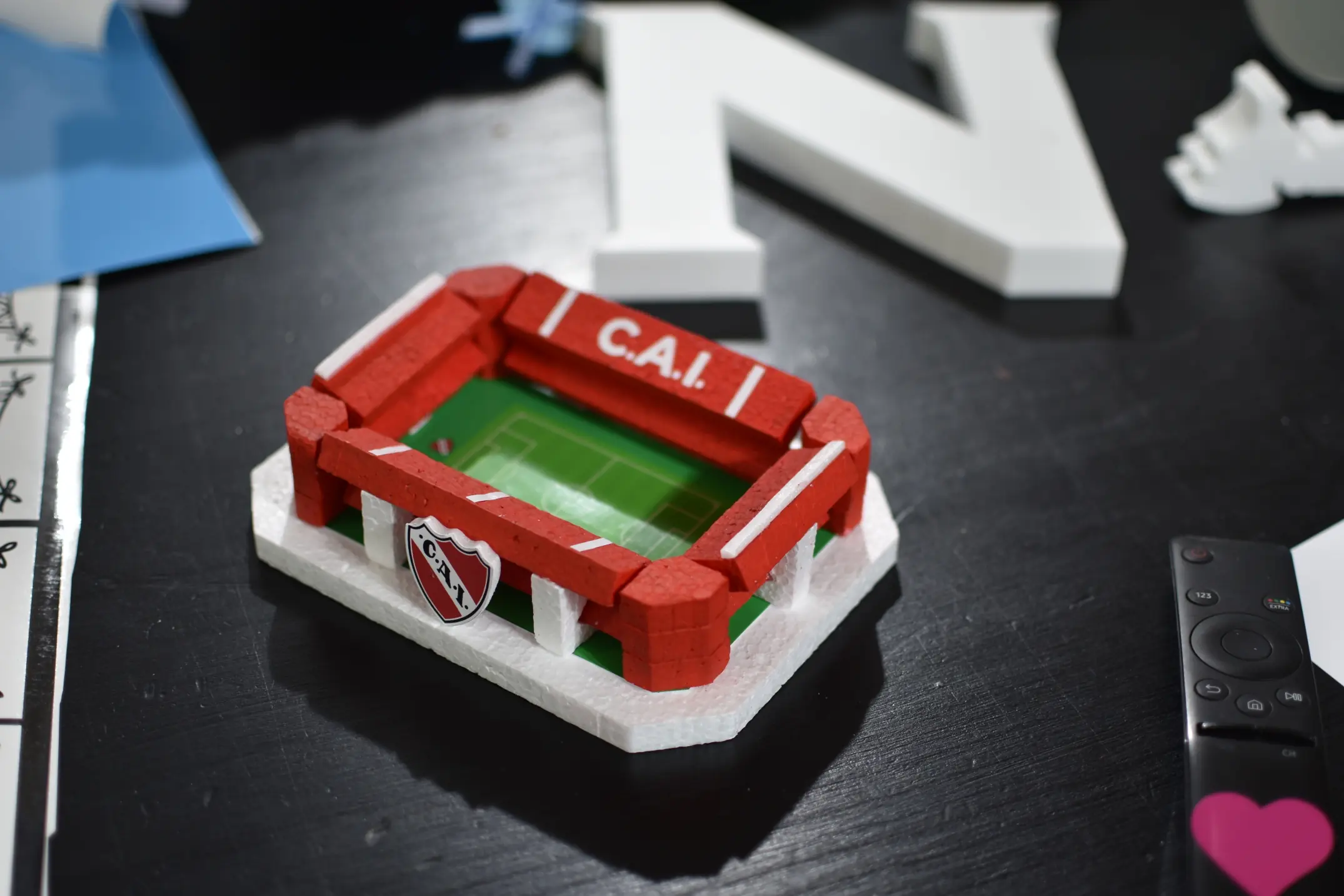 Hice el estadio de Independiente YTLM