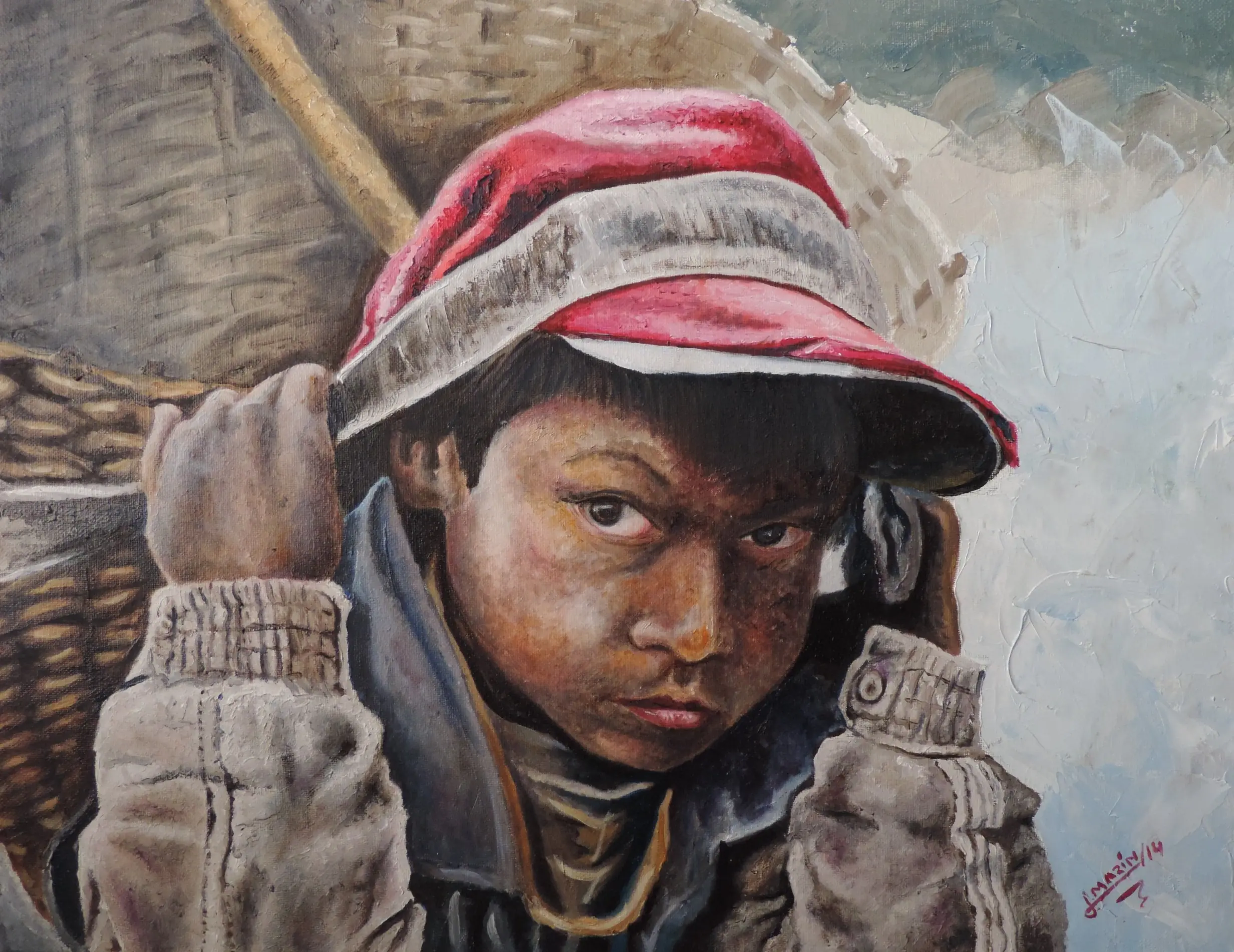 Algunas de las pinturas que realicé durante el 2014