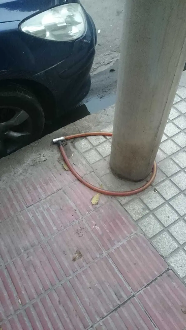 candados de bicis olvidados